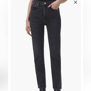 Agolde Stovepipe in Metal